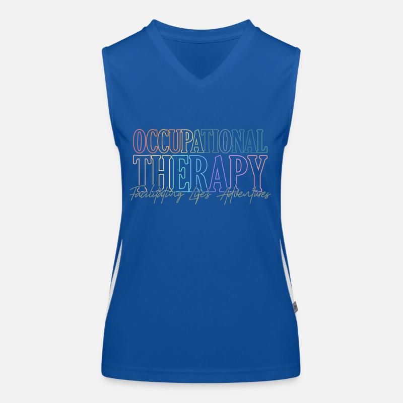 Ergotherapeut Funktionelles Kontrast-Tank Top für Frauen