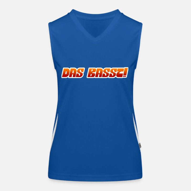 Das basst! Funktionelles Kontrast-Tank Top für Frauen