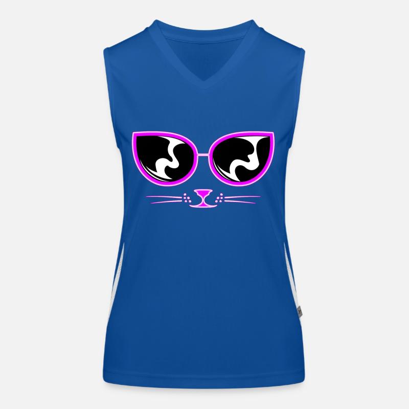 Ich sehe dich! Funktionelles Kontrast-Tank Top für Frauen