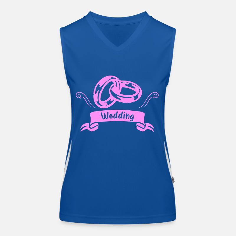 Wedding Rings Ring Wedding 1 Women's Functional Contrast Tank Top