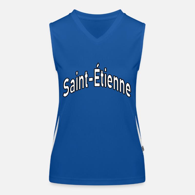 Saint-Étienne Débardeur respirant contrasté Femme