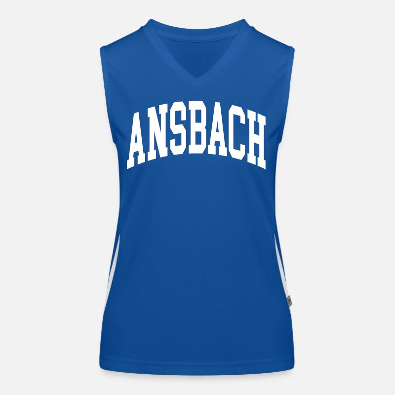 Ansbach Funktionelles Kontrast-Tank Top für Frauen