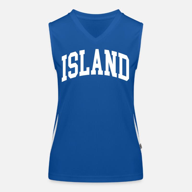 Islande Débardeur respirant contrasté Femme