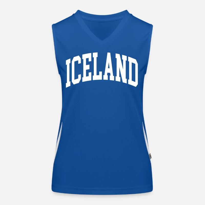 Islande Débardeur respirant contrasté Femme