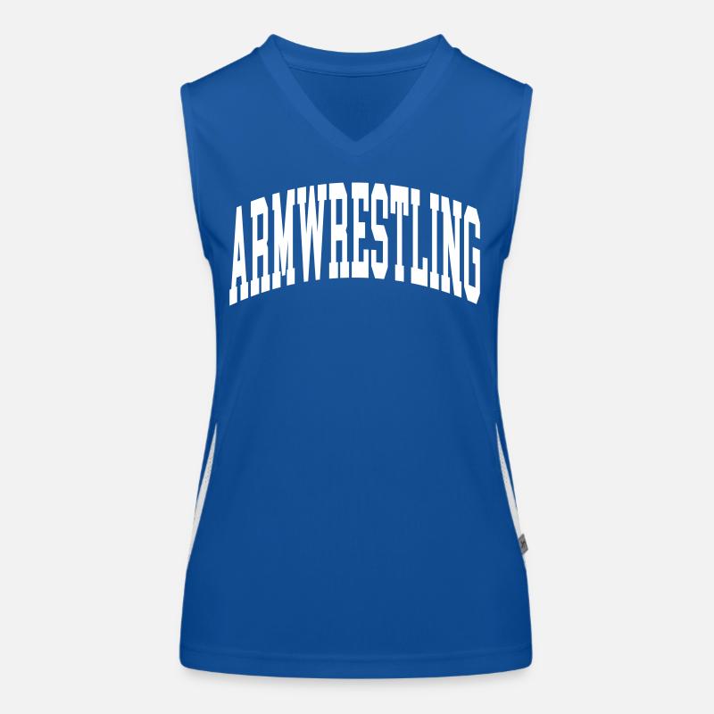 Arm wrestling Women's Functional Contrast Tank Top