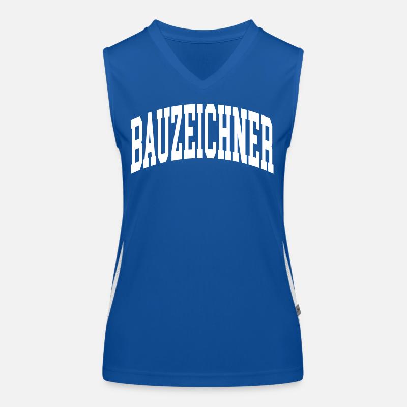 Dessinateur Débardeur respirant contrasté Femme