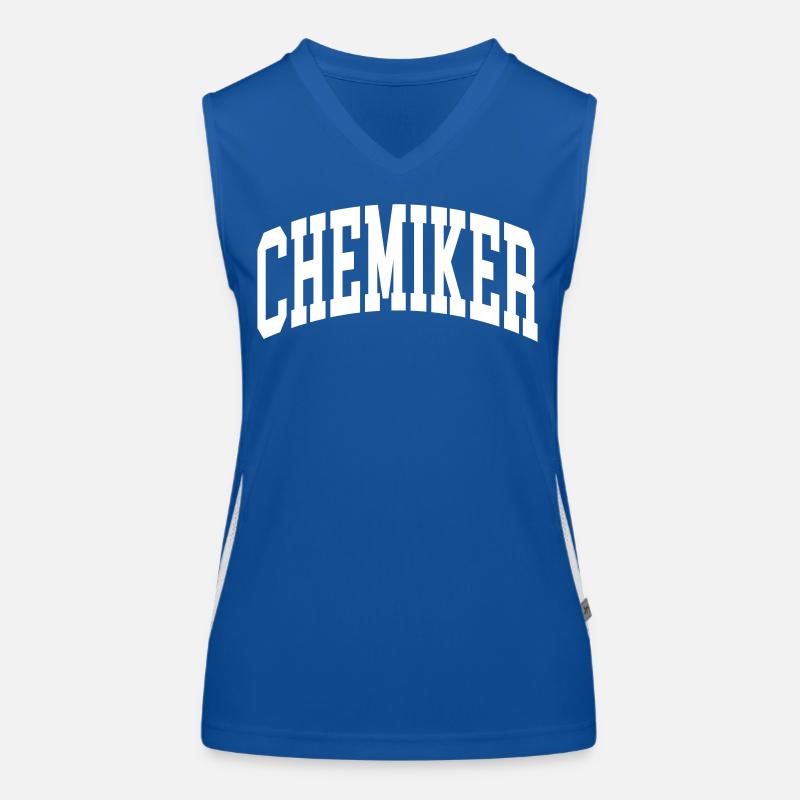 Chemiker Funktionelles Kontrast-Tank Top für Frauen