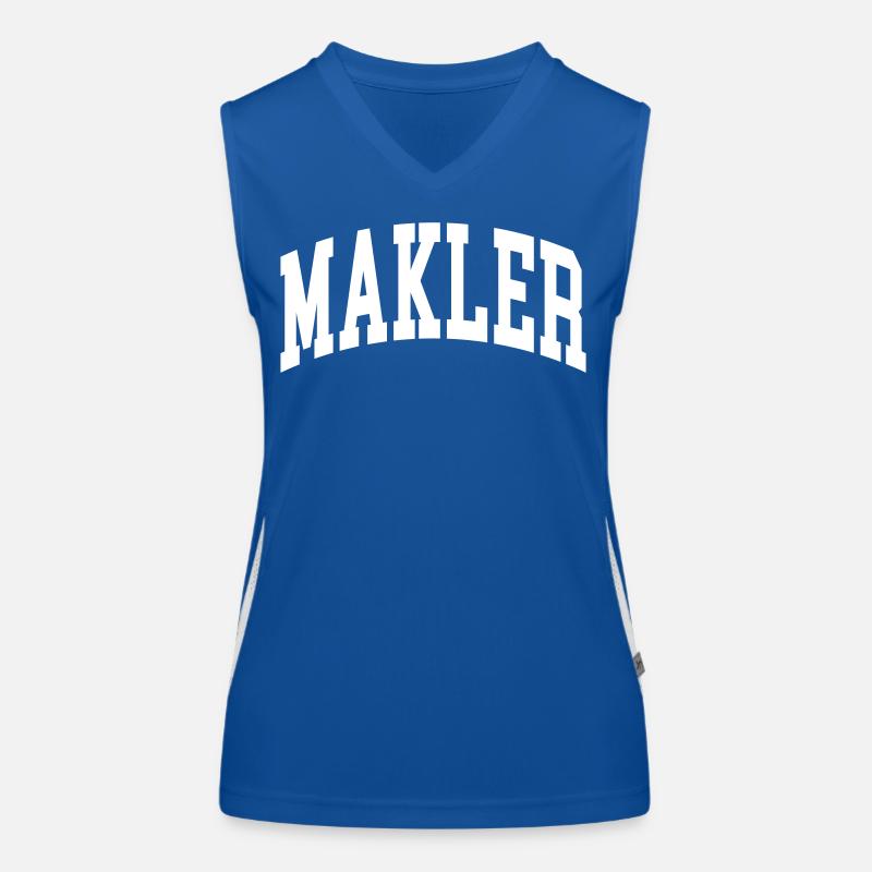 Makler Funktionelles Kontrast-Tank Top für Frauen