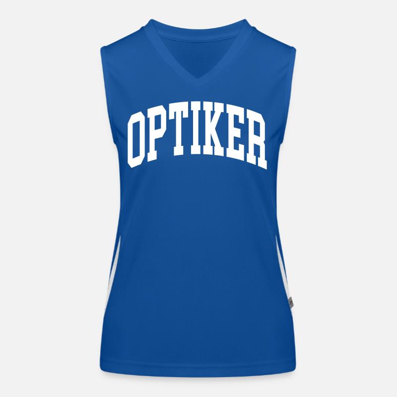 Optiker Funktionelles Kontrast-Tank Top für Frauen