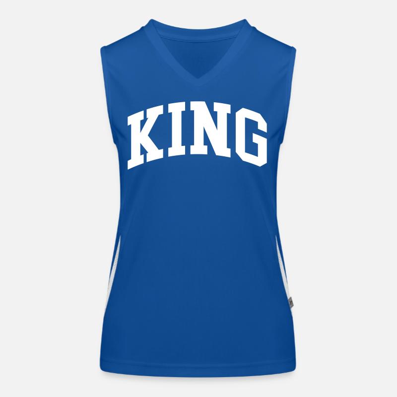 King Women's Functional Contrast Tank Top