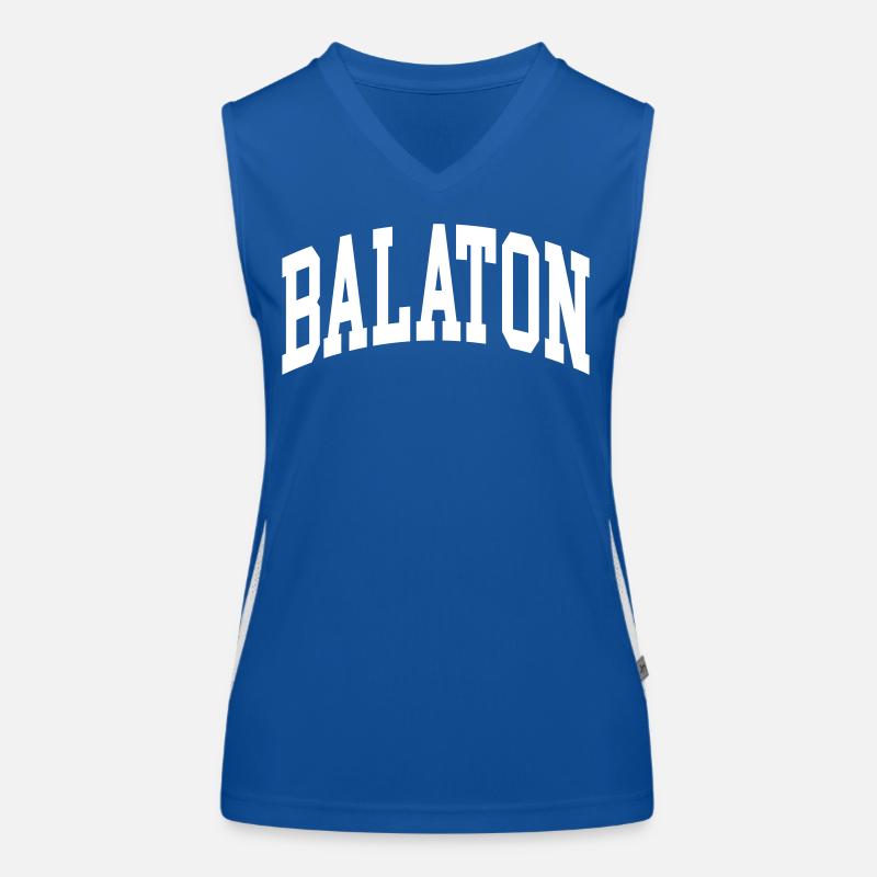 Balaton Funktionelles Kontrast-Tank Top für Frauen