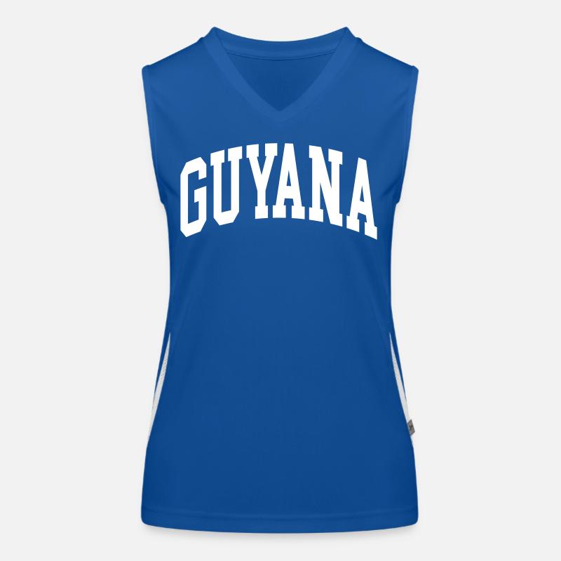 Guyana Débardeur respirant contrasté Femme