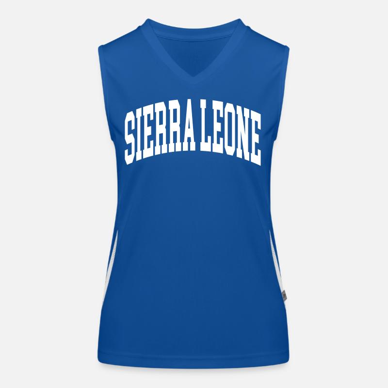 Sierra Leone Débardeur respirant contrasté Femme