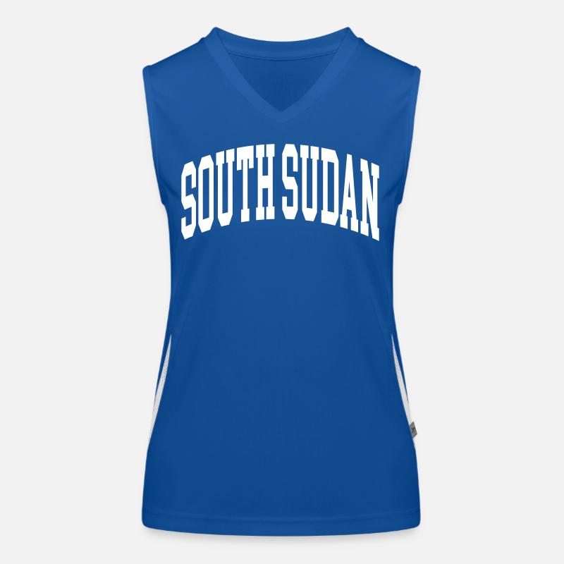 Soudan du Sud Débardeur respirant contrasté Femme