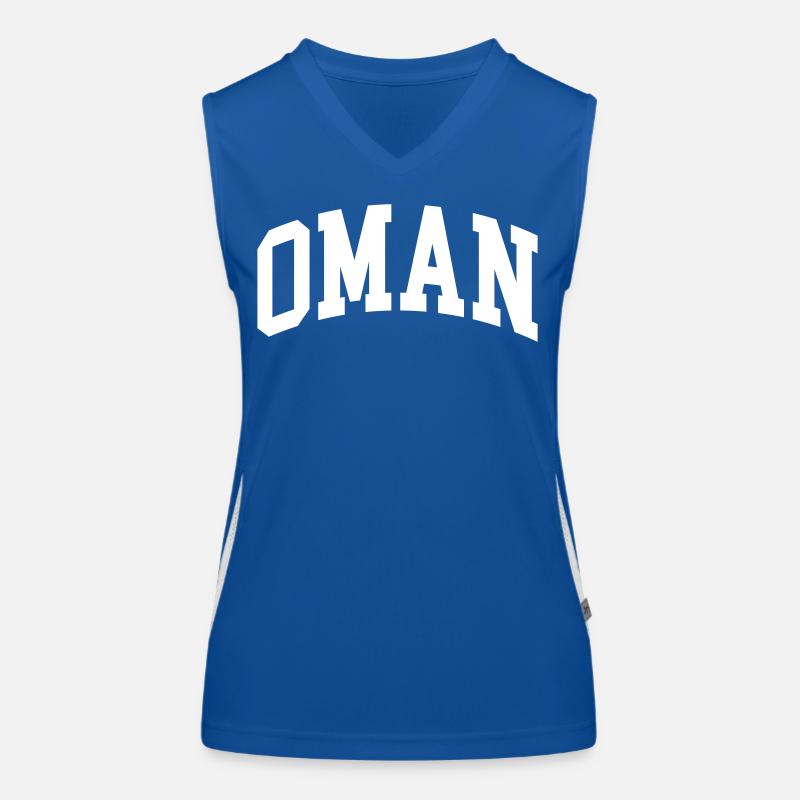 Oman Débardeur respirant contrasté Femme