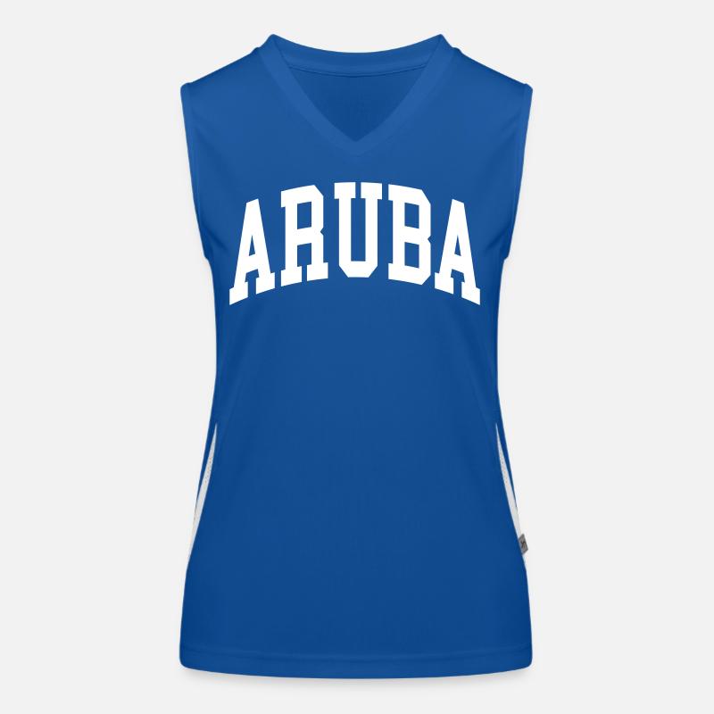 Aruba Débardeur respirant contrasté Femme