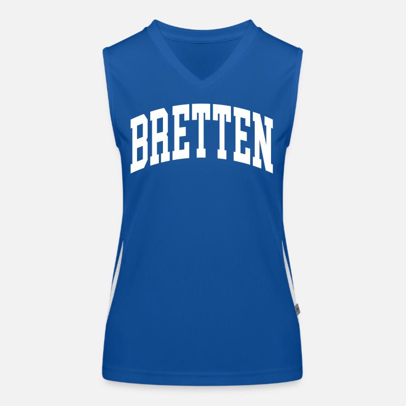 Bretten Débardeur respirant contrasté Femme