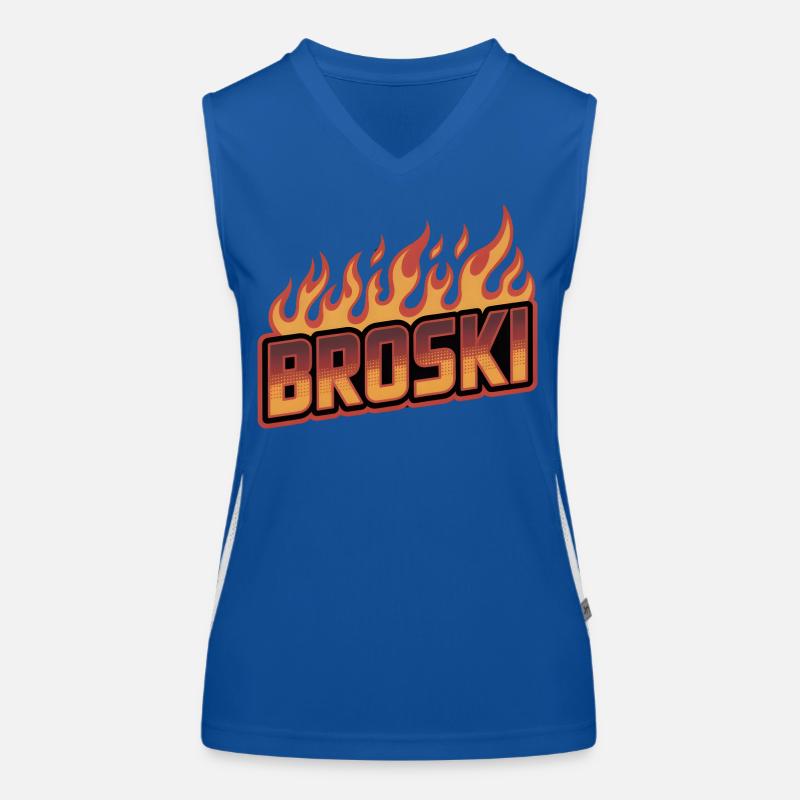 Broski - Bro Memes Débardeur respirant contrasté Femme