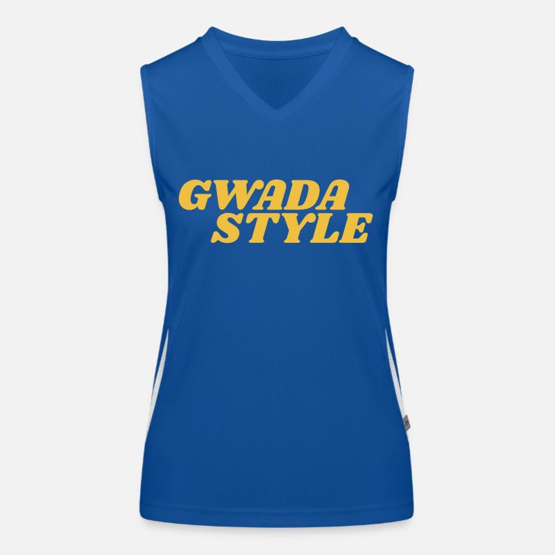 Gwada-Stil Funktionelles Kontrast-Tank Top für Frauen