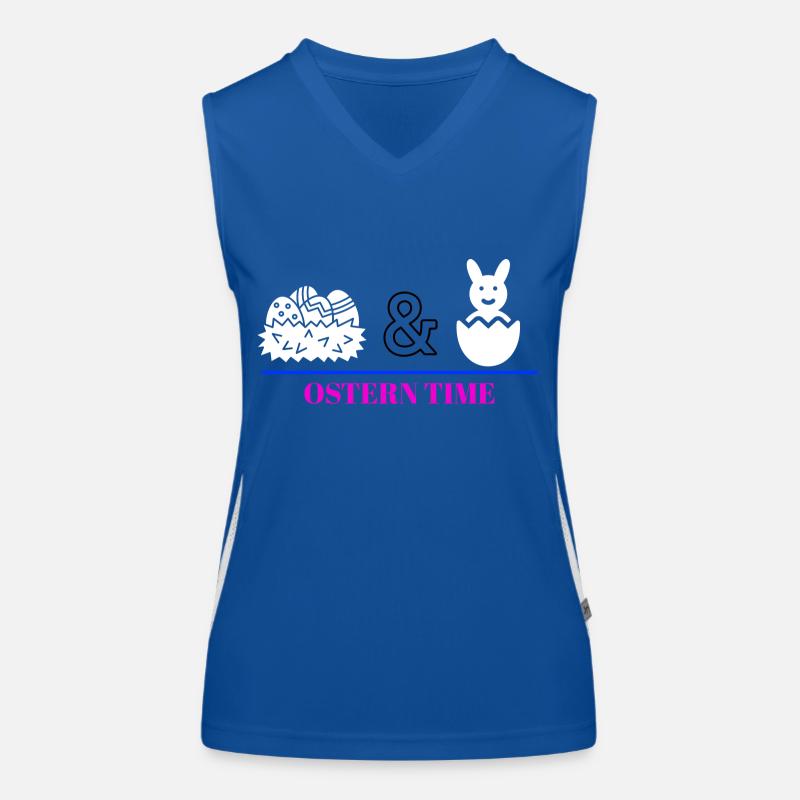 OSTERN Funktionelles Kontrast-Tank Top für Frauen