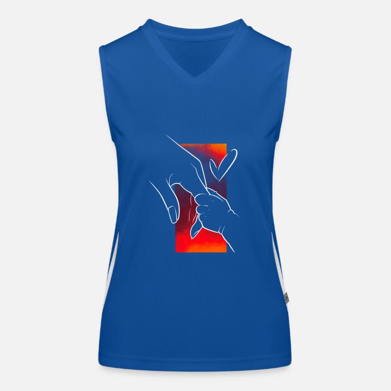 Die Liebe einer Mutter, ein Geschenk für die beste Mutter Funktionelles Kontrast-Tank Top für Frauen