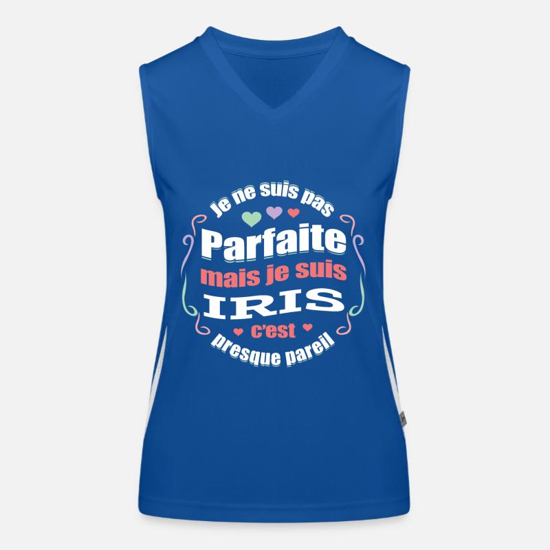 IRIS PARFAITE - PRENOM IRIS Débardeur respirant contrasté Femme