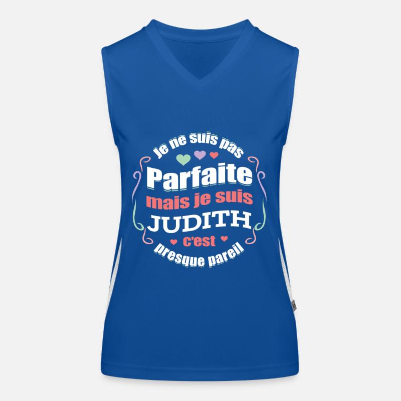 JUDITH PARFAITE - PRENOM JUDITH Débardeur respirant contrasté Femme