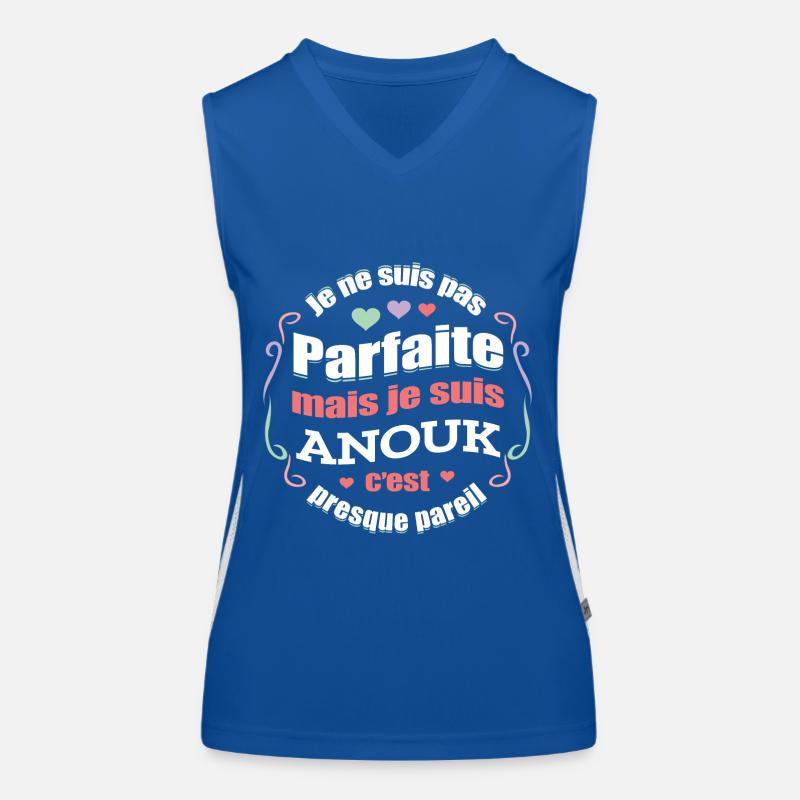 ANOUK PARFAITE - PRENOM ANOUK Débardeur respirant contrasté Femme