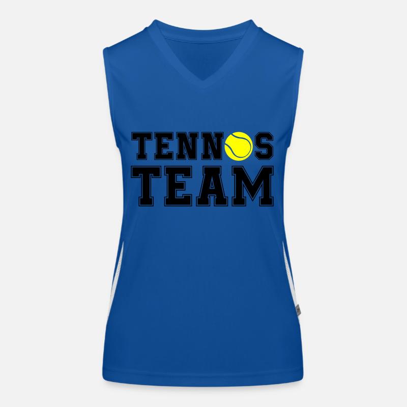 Équipe de tennis Débardeur respirant contrasté Femme