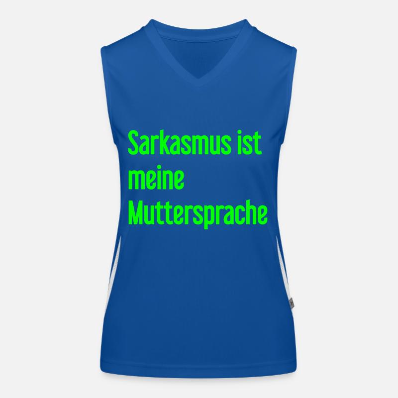 Sarcasm Pro Women's Functional Contrast Tank Top