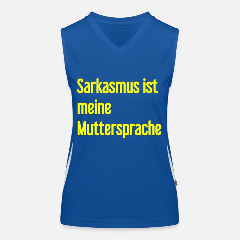 Sarcasm Pro Women's Functional Contrast Tank Top