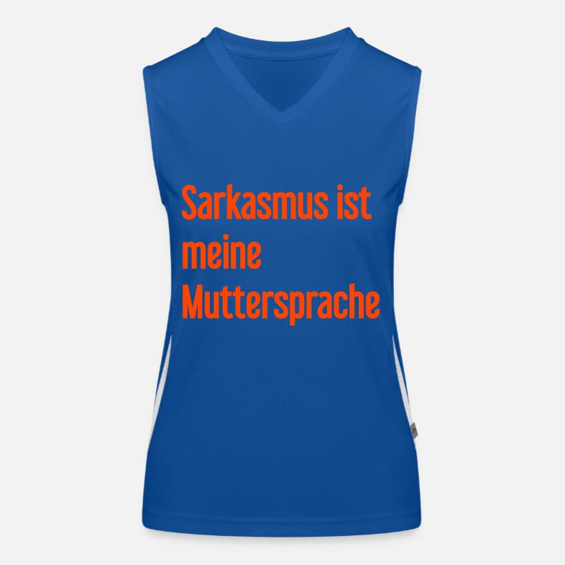 Sarcasm Pro Women's Functional Contrast Tank Top