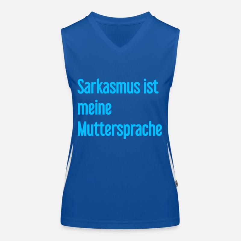 Sarcasm Pro Women's Functional Contrast Tank Top