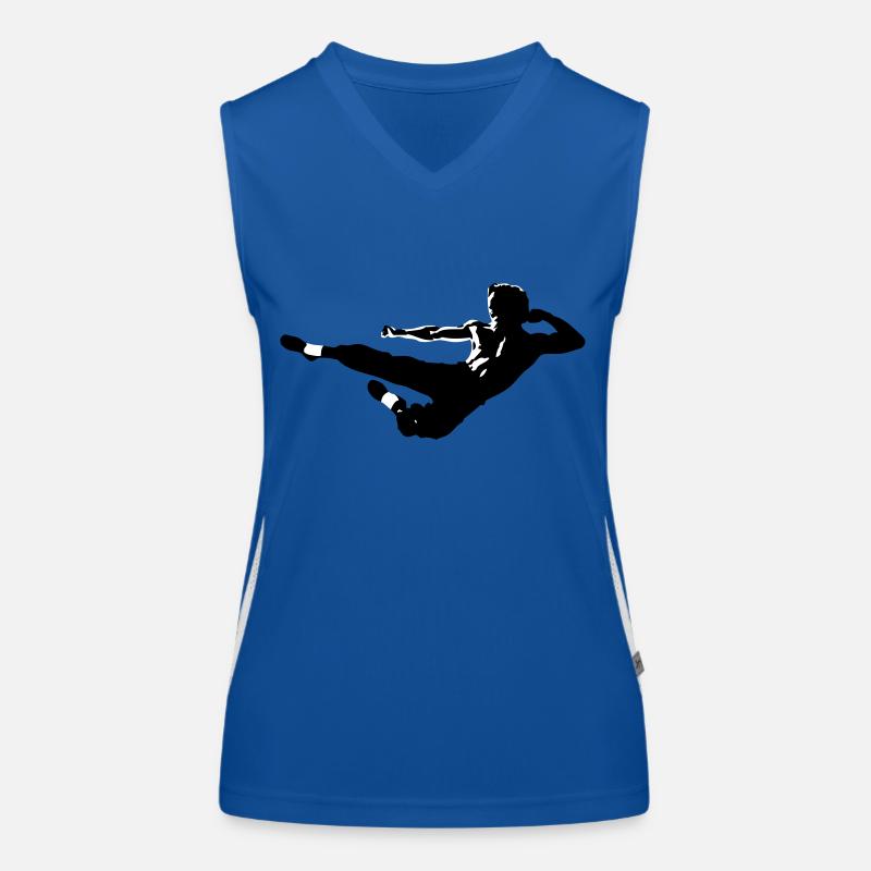 bruce lee Women's Functional Contrast Tank Top
