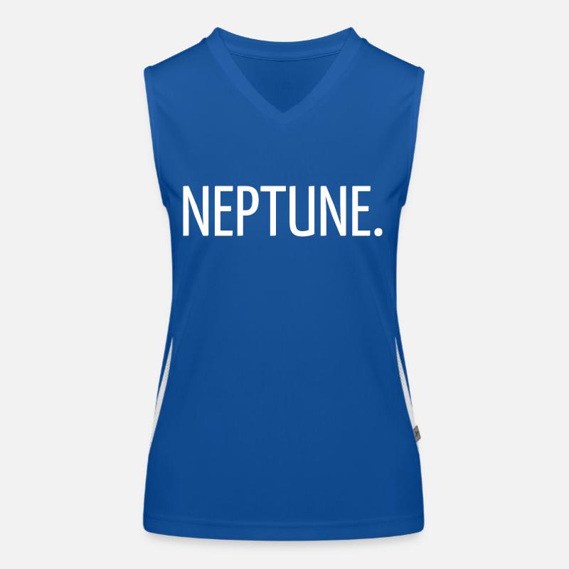 Neptun. Funktionelles Kontrast-Tank Top für Frauen