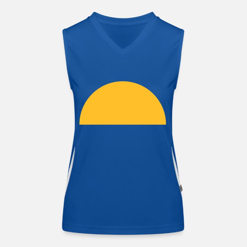 Soleil Débardeur respirant contrasté Femme