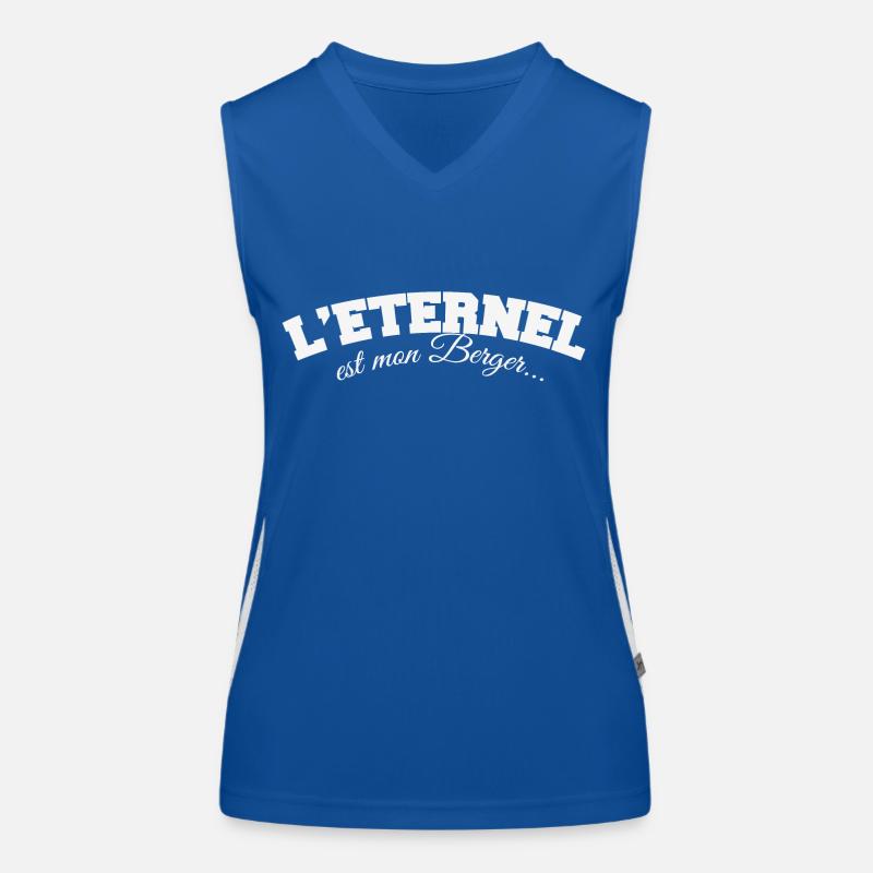 Eternel est mon Berger Débardeur respirant contrasté Femme