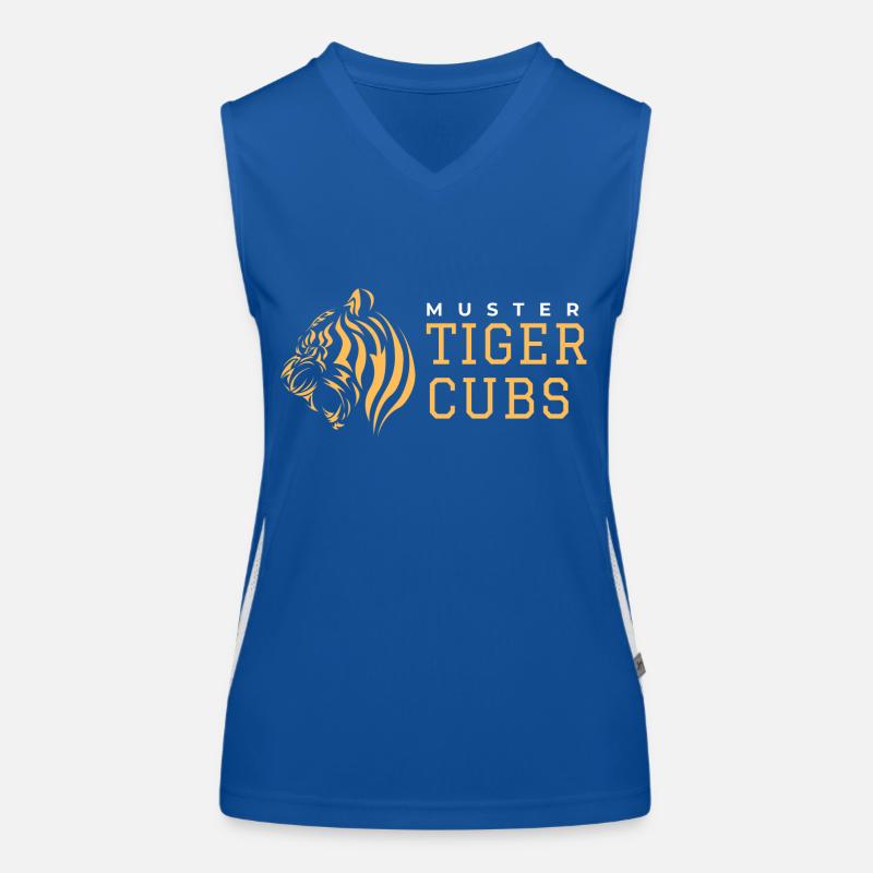 Never Give UP Funktionelles Kontrast-Tank Top für Frauen