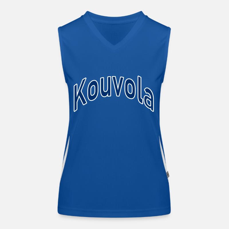 Kouvola Débardeur respirant contrasté Femme