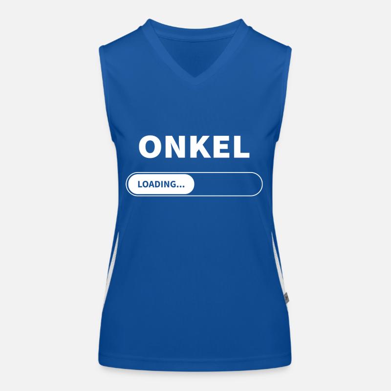 Onkel loading - Angehender Onkel Funktionelles Kontrast-Tank Top für Frauen