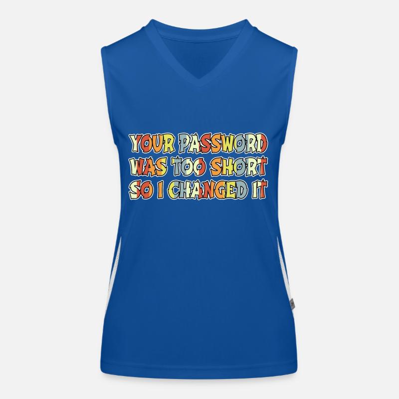 citation hacking coder anonyme masque analyste hacking Débardeur respirant contrasté Femme