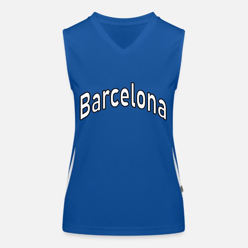 Barcelona Funktionelles Kontrast-Tank Top für Frauen