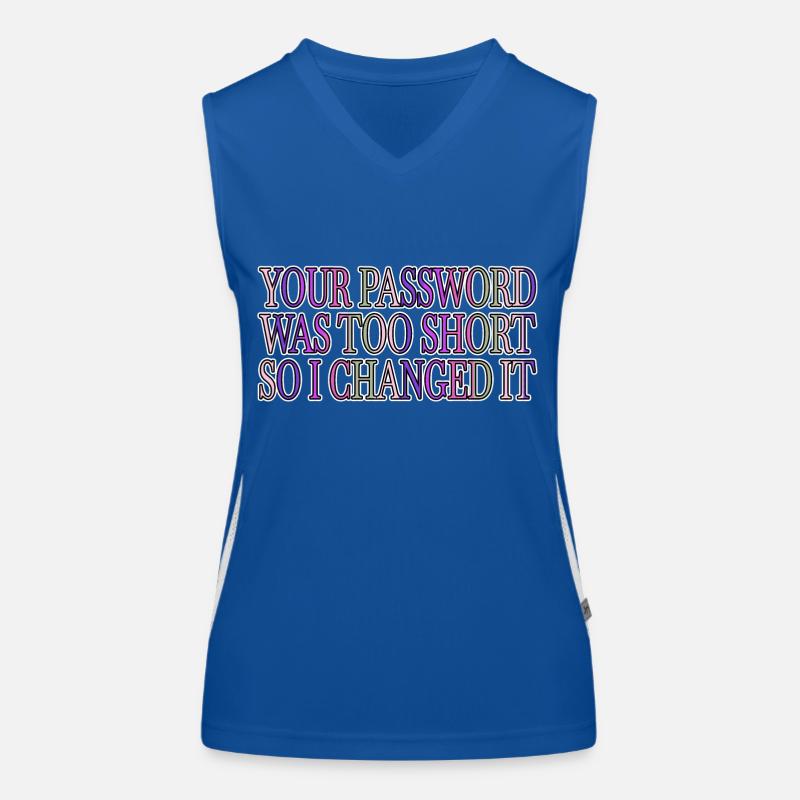 humor but i do computer science birthday present Funktionelles Kontrast-Tank Top für Frauen