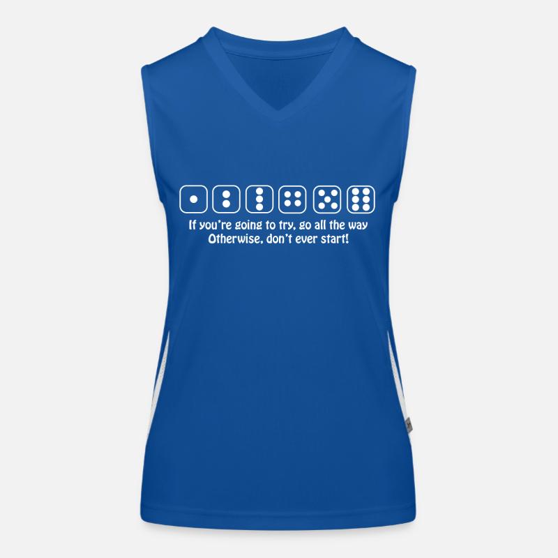 Boardgame Chess Backgammon Game Night Women's Functional Contrast Tank Top