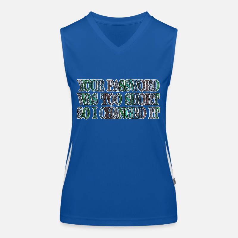 sayings computer hacking funny sayings fun Funktionelles Kontrast-Tank Top für Frauen