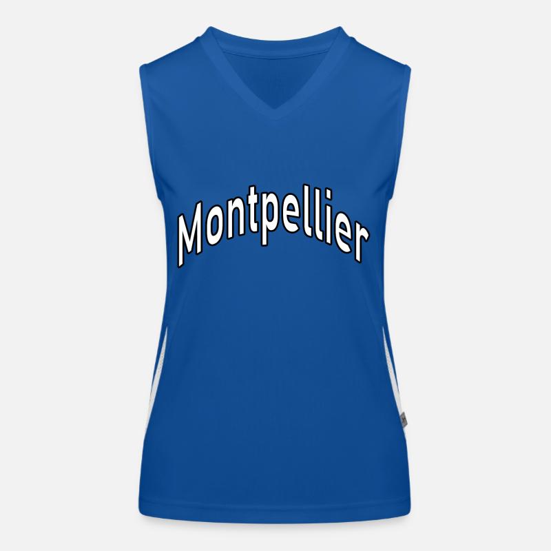 Montpellier Débardeur respirant contrasté Femme