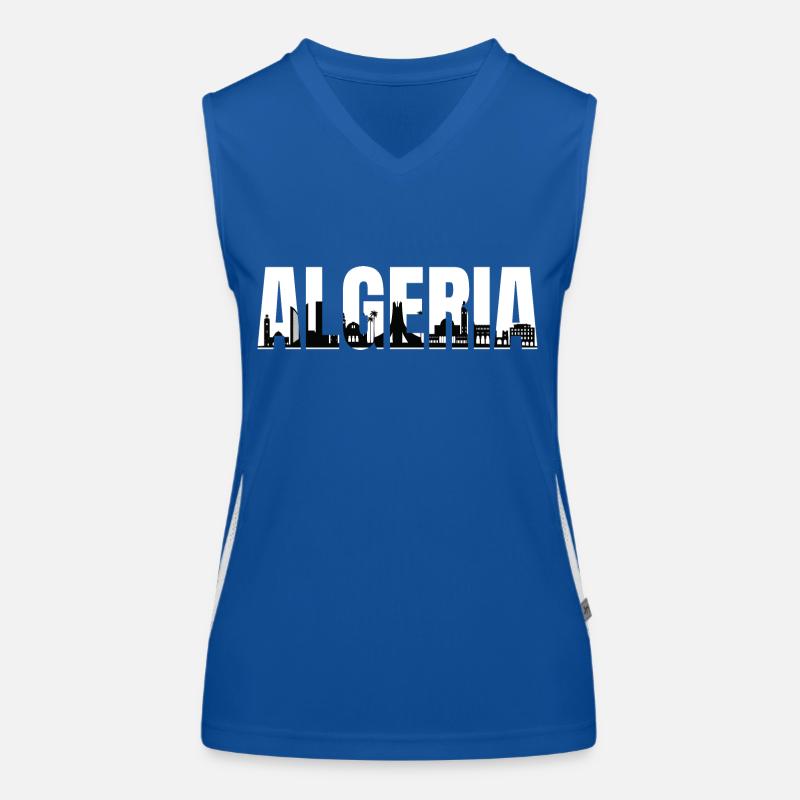 Algérie villes et monuments Débardeur respirant contrasté Femme