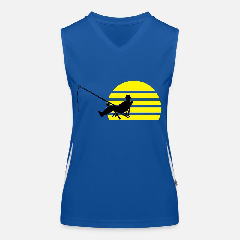 angler_02 Funktionelles Kontrast-Tank Top für Frauen