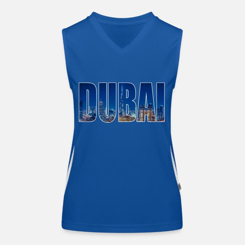 dubai Funktionelles Kontrast-Tank Top für Frauen