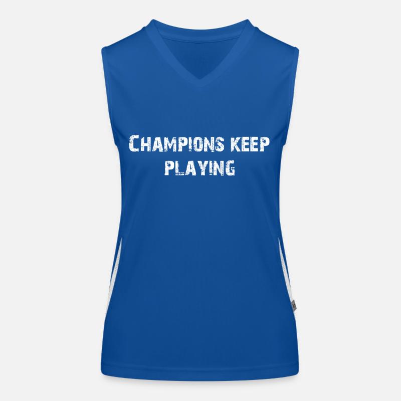 CHAMPIONS KEEP PLAYING Women's Functional Contrast Tank Top